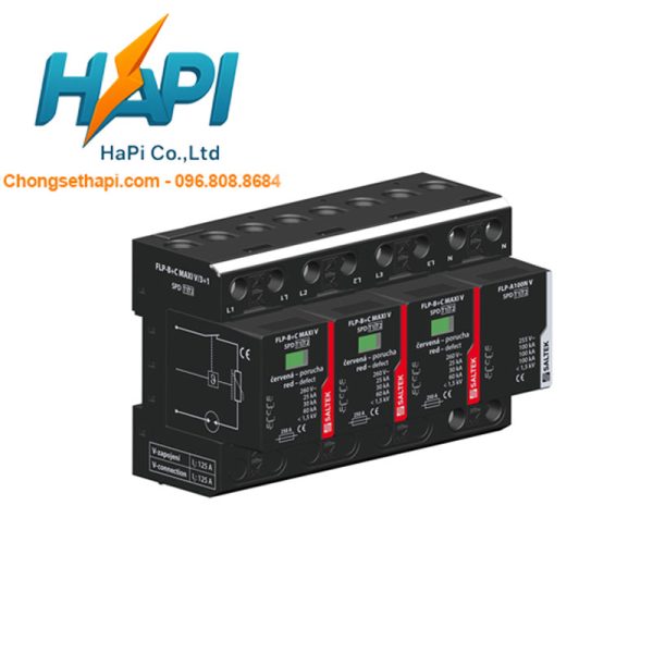Thiết Bị Cắt Sét 3 Pha 100KA - FLP-B+C MAXI V(S)/3+1