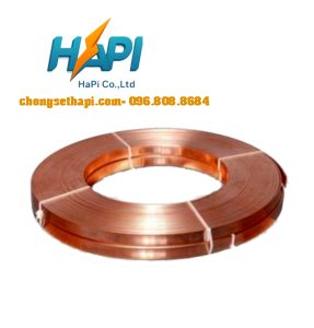 Băng đồng tiếp địa 25x3mm (Đồng đỏ)