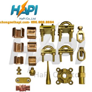 Các loại kẹp tiếp địa chuyên dụng bằng đồng