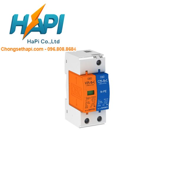 thiet-bi-cat-set-1-pha-v50-type-cua-hang-obo Thiết bị cắt sét 1 pha V50 TYPE của hãng OBO-ĐỨC