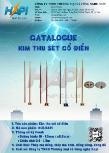 Calalogue: Kim thu sét cổ điển