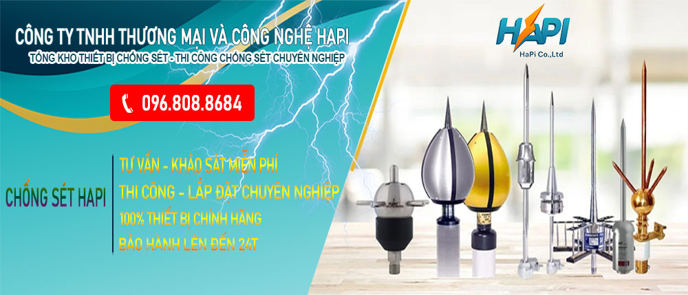 Tổng Kho Chống Sét - Lắp Đặt Chống Sét Trọn Gói -  096.808.8684