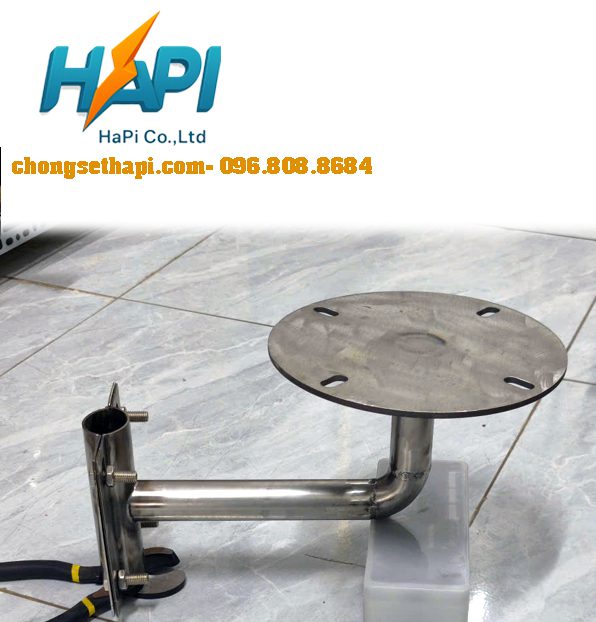 Chân trụ đỡ đèn báo không 5 Chan tru den Ptel MB om cot