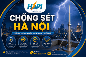 Chống Sét Hà Nội Uy Tín, Hiệu Quả – Giải Pháp Toàn Diện Từ HAPI