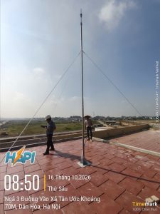 Thi Công Hệ Thống Chống Sét Và Tiếp Địa Nhà Điều Hành Khu Công Nghiệp Thanh Oai – Hà Nội