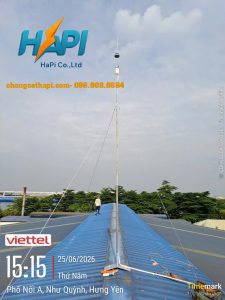 CHỐNG SÉT NHÀ XƯỞNG- KHU CÔNG NGHIỆP PHỐ NÔI- HƯNG YÊN